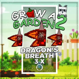 Grow a Garden 2 - Dragon's Breath Seed x3