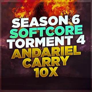 10X TORMENTED ANDARIEL CARRY SEASON