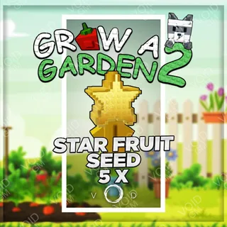 Grow a Garden 2 - Star Fruit Seed 5x