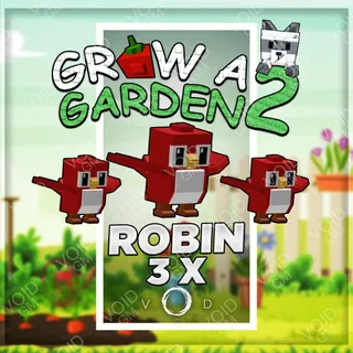 Grow a Garden 2 - Robin x3