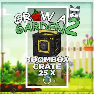 Grow a Garden 2 - Boombox Crate 25x