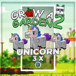 Grow a Garden 2 - Unicorn 3x
