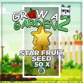 Grow a Garden 2 - Star Fruit Seed 50x
