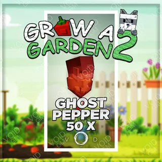 Grow a Garden 2 - Ghost Pepper Seed 50x