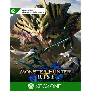 Monster Hunter Rise  Xbox One / Series X|S / Windows PC Play Anywhere - NORTH AMERICA UK KEY