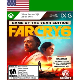 Far Cry 6 Game of the Year Edition  Xbox One/Series X|S - US KEY