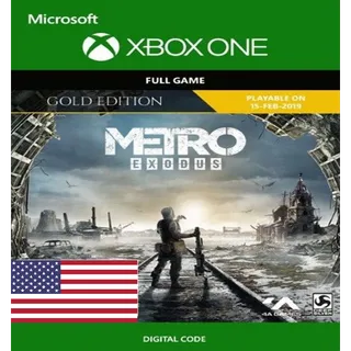 Metro Exodus Gold Edition  Xbox Series X|S   - US KEY