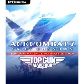 ACE COMBAT 7  SKIES UNKNOWN - TOP GUN: Maverick Ultimate Edition  Steam Key US / Canada / UK