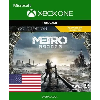 Metro Exodus  Gold Edition  Xbox One / Series X|S - US KEY