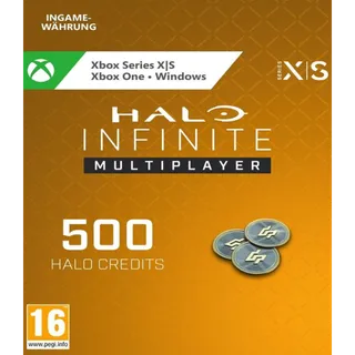 Halo Infinite 500 Halo Credits Points  Xbox One / Series X|S / PC - US / Canada / UK KEY