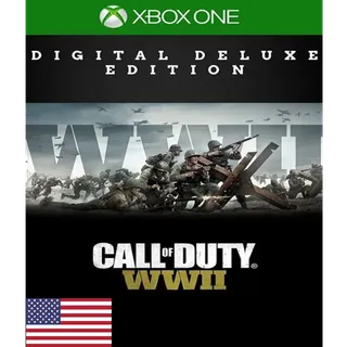 Call of Duty WWII Digital Deluxe Edition Xbox One Series X|S - US KEY