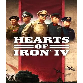 Hearts of Iron IV: General Edition  Steam Key US / Canada / UK