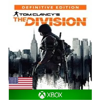 Tom Clancy’s The Division - Definitive Edition  Xbox One / Series X|S - US KEY