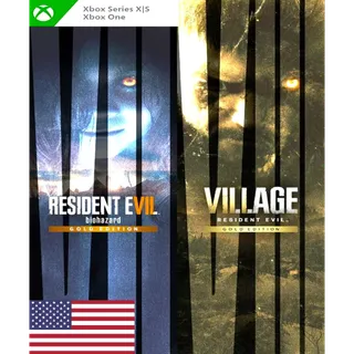 Resident Evil 7 Gold Edition & Village Gold Edition Xbox One - US KEY