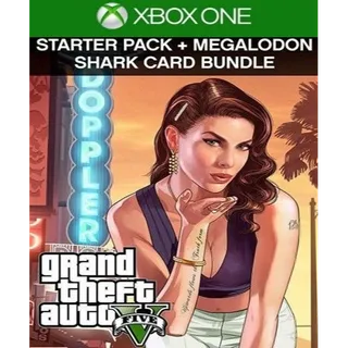 Grand Theft Auto V: Premium Online Edition & Megalodon Shark Card Bundle  - Xbox One / Series X|S - Key Argentina