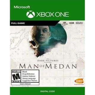The Dark Pictures Anthology: Man of Medan  Xbox One   -  US / Canada / UK  KEY