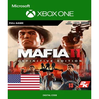 Mafia II: Definitive Edition  Xbox One / Series X|S - US KEY