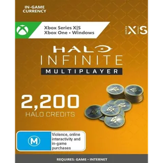 Halo Infinite   2,200 Halo Credits   Xbox One / Series X|S / PC - US / Canada / UK KEY
