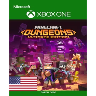 Minecraft Dungeons  Ultimate Edition  Xbox One / Series X|S - US  KEY