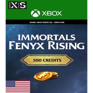 Immortals Fenyx Rising 500 Credits  Xbox One / Series X|S - US KEY