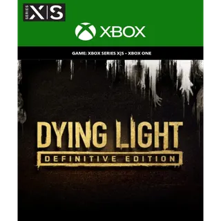 Dying Light  Definitive Edition Xbox One / Series X|S  -  NORTH AMERICA UK KEY
