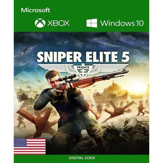 Sniper Elite 5  Xbox One / PC - US KEY