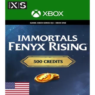 Immortals Fenyx Rising Credits Pack  500 Credits  Xbox One/Series X|S -   US Key