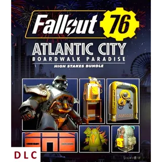 Fallout 76  Atlantic City High Stakes Bundle (DLC)  Steam Key Global