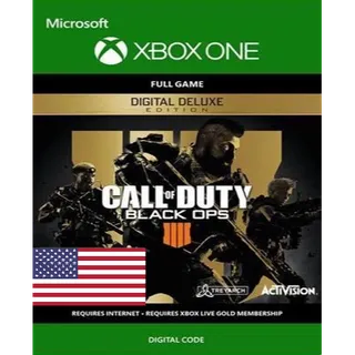 Call of Duty: Black Ops 4 Digital Deluxe  Xbox One / Series X|S - US KEY