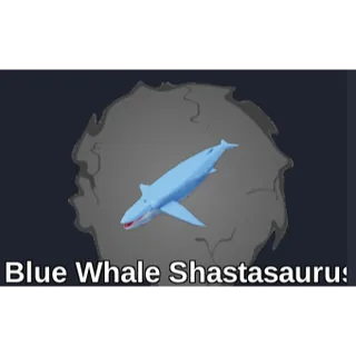 Blue Whale Shastasaurus