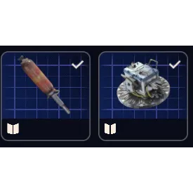 Blaze grenade = Jolt mine blueprints