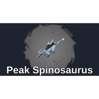 Peak Spinosaurus