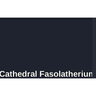 Cathedral Fasolatherium