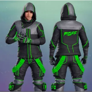 PUBG PIGFF TACTICAL MALE SET