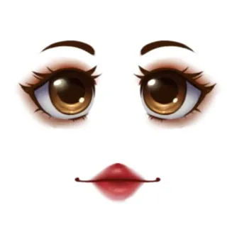 Roblox DLC Mon Cheri Face Limited Edition