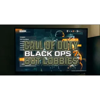 Call of Duty Black Ops 7 Bot Lobby 3 hours 24/7 