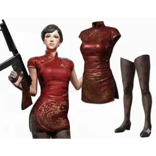 PUBG Qipao leggings & skirt full set 
