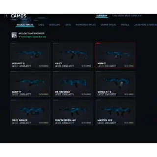 Call of Duty Black Ops 7 Singularity camo of your choice ( Requires arctic camo on 30 weapons ) 