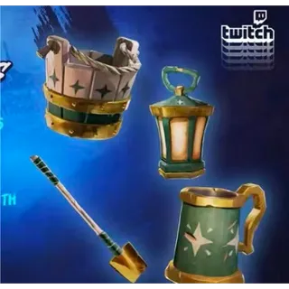 Seas of thieves | Rascal Sea Dog Set | Bucket , Shovel , Mug , Lantern |  everything on the picture  EXCLUSIVE drops