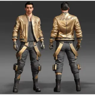 PUBG LFLONGS UNMATCHABLE TALENT Male SET - Steam - SKIN - CLOTHING - SHIRT - SHOES