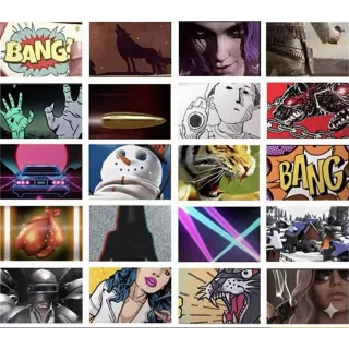 PUBG CALLING NAME CARDS ( Buy and dm me which one ) ( See description for options ) 