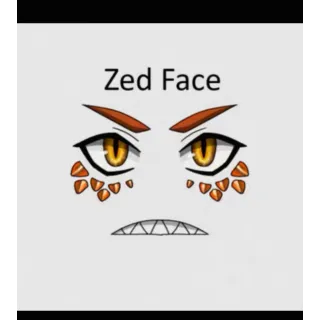 Roblox zed  Face code quick delivery