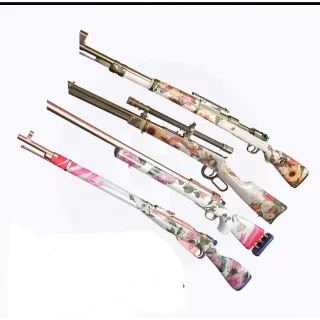 PUBG WIN94 | ROSEBOUND WEAPON BUNDLE | Potpourri - Kar98k | 4 GUNS GOOD VALUE 