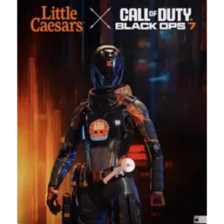 Call of Duty BO7 Little Caesars Skin Global Guaranteed (No draw needed for the skin saves you time and energy )
