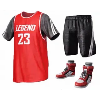 PUBG LEGEND BASKETBALL SET - Steam - SKIN - CLOTHING - SHIRT - SHOES - SHORTS