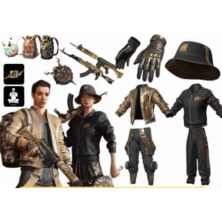 PUBG LFLONGS UNMATCHABLE TALENT full SET 