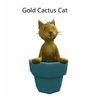 ROBLOX gold cactus cat code quick delivery 