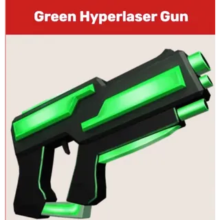 ROBLOX Green hyper laser gun toy gear celebrity series 1 rare item code quick delivery 