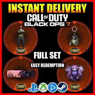 Call of Duty Black Ops 7 Raver Operator Skin, Charm, Emblem, Calling Card Muller