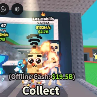 🔥 Los Mobilis 132m/s – Fire Mutation Brainrot